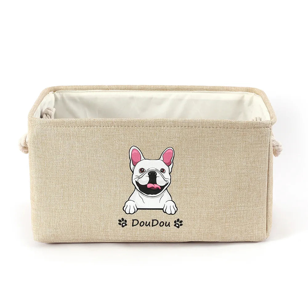 Panier de rangement personnalisé CHOUFFY BAG : rangez et transportez 👝😻