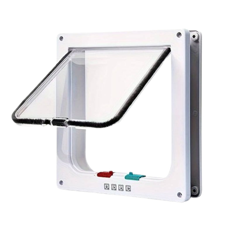 chatière pour porte intérieure blanche