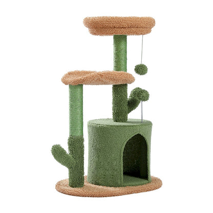 Arbre à chat cactus SPIKY CONFORT : ne pique pas mais ravira bien votre chat 😹🌵