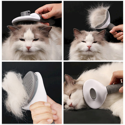 Brosse pour chat poils longs