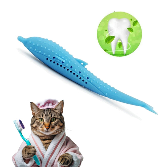 Brosse à dents pour chat DOLPHIN BRUSH jouet à mâcher 🐬🦷