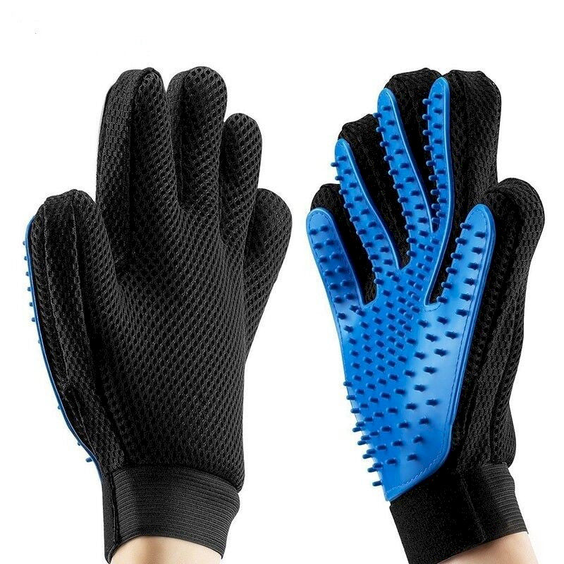 Gant de toilettage et de massage pour chat Kitty Glove 🤍 Moins de poils, plus de caresses en un seul geste !  🤚✋