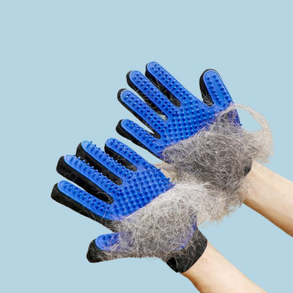 Gant de toilettage et de massage pour chat Kitty Glove 🤍 Moins de poils, plus de caresses en un seul geste !  🤚✋