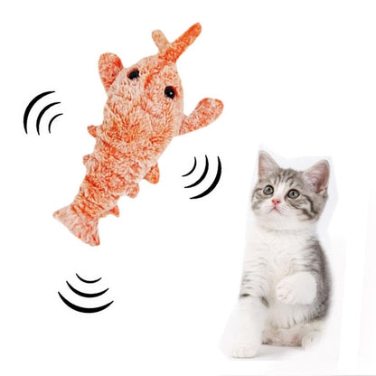 Homard électronique pour chat FUN LOBSTER : un drôle de crustacé 😹🦞