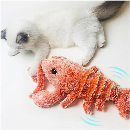 Homard électronique pour chat FUN LOBSTER : un drôle de crustacé 😹🦞