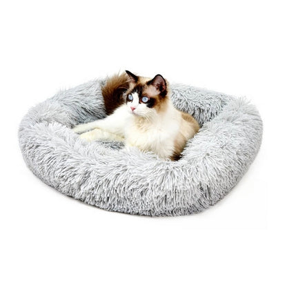 Panier lit rectangulaire pour chat en peluche FLUFFY BED 14 modèles au choix 💤😻