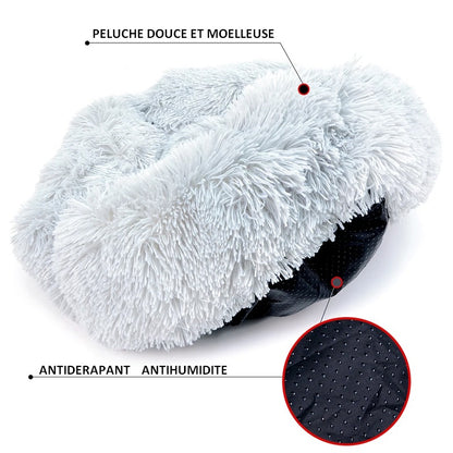 Panier lit rectangulaire pour chat en peluche FLUFFY BED 14 modèles au choix 💤😻