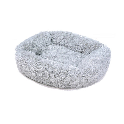 Panier lit rectangulaire pour chat en peluche FLUFFY BED 14 modèles au choix 💤😻