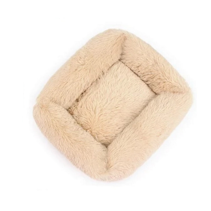 Panier lit rectangulaire pour chat en peluche FLUFFY BED 14 modèles au choix 💤😻