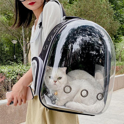 Sac à dos de transport Bulle pour chat CAPSULA 🧳🚀