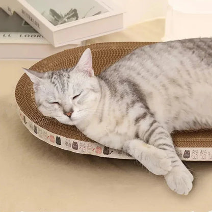 Planche à gratter griffoir en forme de panier lit pour chat BED SCRAPER 🛏️🐾