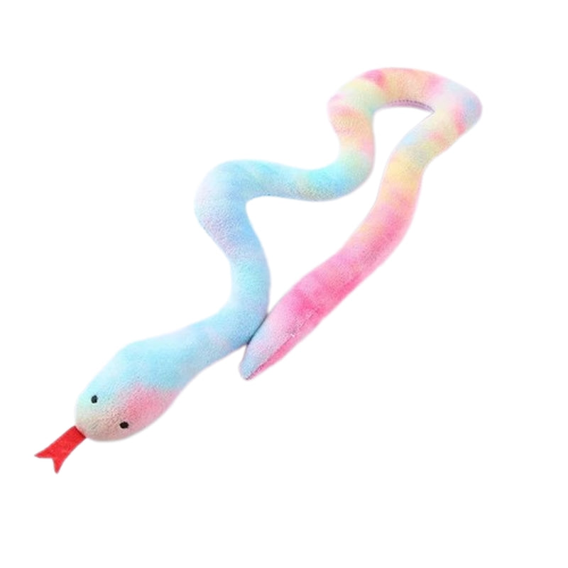 Jouet serpent en peluche pour chat COOL SNAKE à mâcher. Pour chasseur de salon 😻🐍