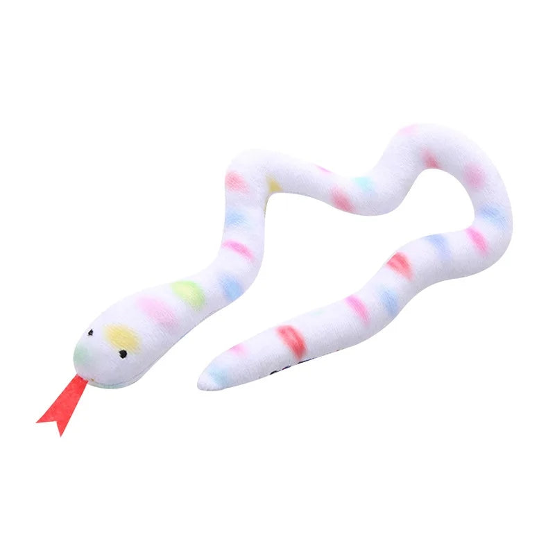 Jouet serpent en peluche pour chat COOL SNAKE à mâcher. Pour chasseur de salon 😻🐍