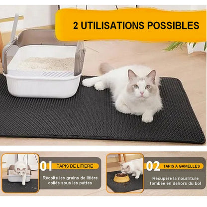 Tapis de litière pour chat MAGI CARPET Propreté et hygiène sans effort 🐾✨