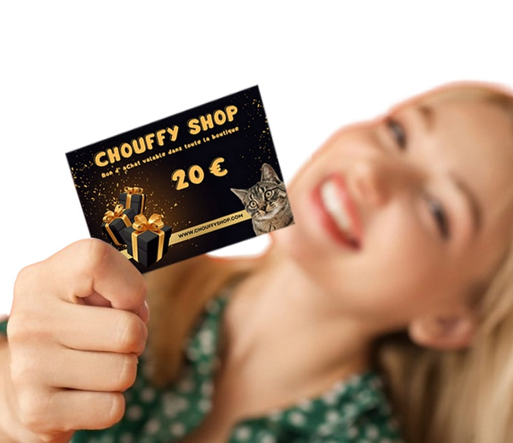 💳  E CARTE CADEAU CHOUFFY SHOP  😻 🐾