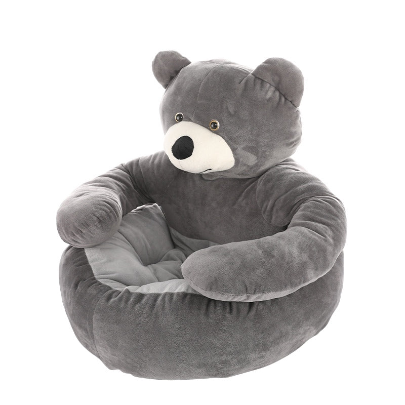 Panier lit ourson POUF BEAR : dormir en sécurité dans les bras de nounours. Trop mignon 🧸💤